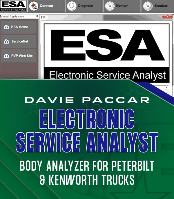 Service Analyzer Body Software for Peterbilt & Kenworth Trucks