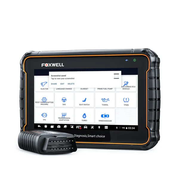 FOXWELL GT60 Diagnostic Scanner WIFI Tablet Tool OBD2 GT60 PRO 2024 US - Image 5