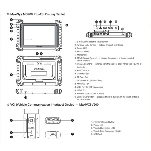 AUTEL MaxiSYS MS906 Pro-TS with 2 Years of free updates - Image 2